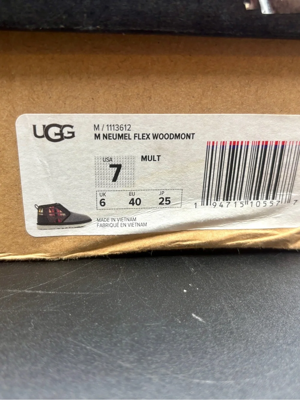 UGG brand fleece or